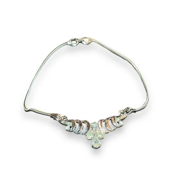 Jewelry Mazer Bros15 Choker Necklace Snake Chain Dangle Pendant